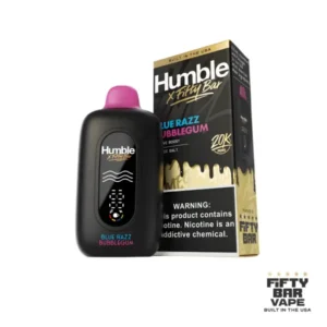 Blue Razz Bubblegum - Fifty Bar X Humble 20K Puffs
