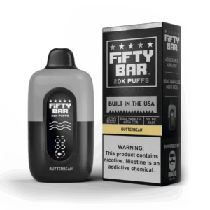 Butterbean - Fifty Bar 20K Puffs - (Black Series)