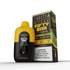 Sour Batch - Fifty Bar X Fruitia 20K Puffs