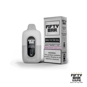 Frozen Orange Mango Pear - Fifty Bar 20K Puffs - (White Series)