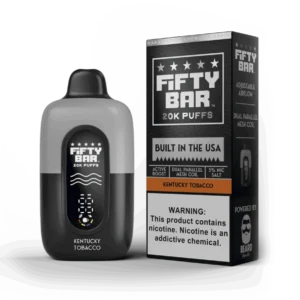 Kentucky Tobacco - Fifty Bar 20K Puffs - (Black Series)