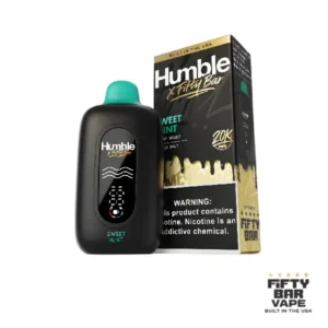 Sweet Mint Fifty Bar X Hidden Hills 20K Puffs disposable vape refreshing mint flavor