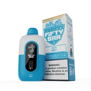 Yeti Mint - Fifty bar X Hidden Hills 20K Puffs